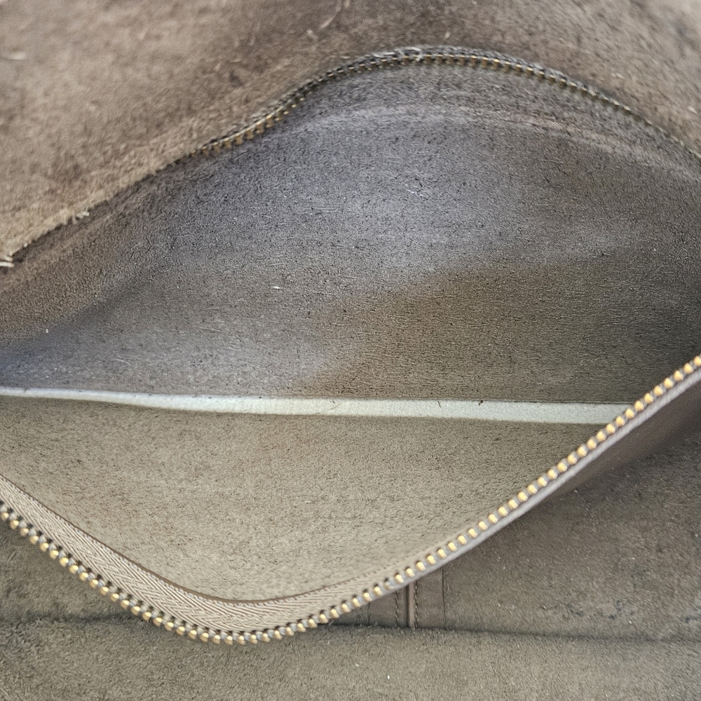 Vintage Coach City Bag Taupe 9790 - Picture 6 of 11